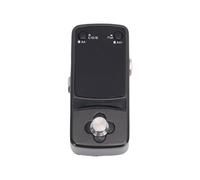 SUNGOOYUE Mini Guitar Pedal Tuner Compact Effects Tuner Pedal Professional 0.5 Cent Accuracy True Bypass High Impedance 10MΩ with Chromatic Guitar Bass Modes and Type-C 9V Power for