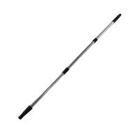 SUNGOOYUE Paint Roller Extension Pole, 4M 13FT Stainless Steel Telescopic Pole 10 Segments Detachable with Non-Slip Grip Tapered Adapter for Painting Cleaning Rolling Tools