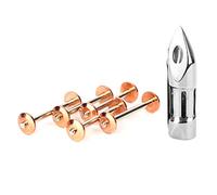 SUNGOOYUE Part Case Metal Bobbin Set with 1 Case and 5 Bobbins for 27 28 127 128 Treadle Sewing Machines Repair Maintenance Replacement