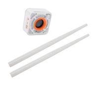 SUNGOOYUE Portable Air Drum Set,Electronic Air Drum Set Portable Electric with 3.5mm Input Built-in Speaker 3 Play Modes Type-C Charging Support APP for Kids Adults Holiday