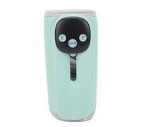 SUNGOOYUE Portable Bottle Warmer, Fast Heating 15 Minutes 11 Temperature Settings with LED Display Night Light Memory Function, for Travel Car Plane Baby Bottles (Green)