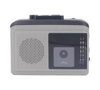 SUNGOOYUE Portable Cassette Player, AM FM Radio Cassette Player with Built in Speaker and 3.5mm Headphone Jack, for Home and Outdoor Use with 2 AA Batteries or USB Power
