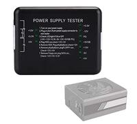 SUNGOOYUE Power Supply Tester, Computer ATX Power Tester with LED Indicator for Diagnosing Problems, Black ABS