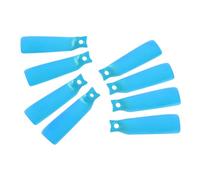 SUNGOOYUE Propeller, 8pcs Lightweight Low Noise Drone Blades for RC Flip Drone, Aerodynamic Design Durable Plastic Motor Spare Parts, Easy Installation with Included (Blue)