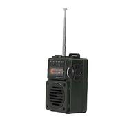 SUNGOOYUE Radio Music Player, Portable Digital Radio with Bluetooth 5.0, Memory Card Playback, Full Band Broadcast Reception, NOAA Weather Forecast, 3W Loud Speaker, 1000mAh Battery, for