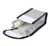 SUNGOOYUE RC Drone Battery Bag, Small Lightweight Fireproof Explosion Proof Protective Case with Adjustable Power Status Buttons, for Air 2 Drone (1 Battery)