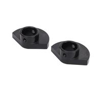 SUNGOOYUE RC Rear Axle Tube Cap, Brass Rustproof Counterweight for SCX10 PRO, with Chamfered Edges Black Hard Coating for Improved Balance and Realism (Black)
