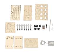 SUNGOOYUE Removable Wood Hydraulics Excavator -diy Model with Exquisite Craftsmanship for the Crafts of the