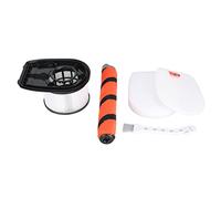 SUNGOOYUE Replacement Brush Roller and Vacuum Filter Kit, ABS Rear Filter White Cotton Soft Roller Brush, Washable Parts for Shark IZ300UK IZ320 Home Floor Cleaning