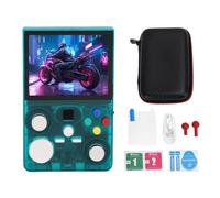 SUNGOOYUE Retro Handheld Game Console, Portable Open Source Linux System with 3.5 Inch MIPI HD Screen Dual Joysticks 4000mAh Battery for Multiplayer Gaming (64G)