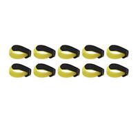 SUNGOOYUE Rooster Collar Adjustable Chicken Collar Nylon 10 Pack 20.5 X 2cm Neckband for Backyard Coops and Poultry Keepers Reduces Rooster Noise Helps Limit Neighbor Disturbance (Upgraded Set)