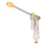 SUNGOOYUE Rotating Copper Garden Hose Nozzle, High Pressure Sprayer | Front Buckle Lock, Adjustable Water Patterns, Aluminum Body, Car Wash, Plant Watering, Patio Cleaning