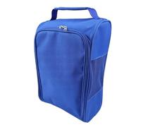 SUNGOOYUE Shoe Bag with Mesh Panel, Shoe Bags Tear Resisting Travel Storage Bag for Men Women, 13 X 5.9 X 8.7 Inches with Mesh Panel, 600D Oxford Fabric Breathable (Blue)