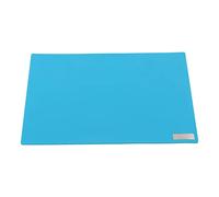SUNGOOYUE Silicone Soldering Mat, Heat Resistant 932F Retardant Anti Static Work Mat for Electronics Repair, with Scale Rule and Screw Position, Size 20 X 13.8 X 0.2in (Light Blue)