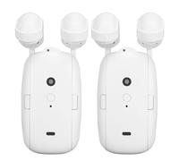 SUNGOOYUE Smart Curtain Opener, Automatic Curtain Motor with Remote Control App Bluetooth Voice Control, for Assistant Shortcuts, Compatible with Roman Rod Track