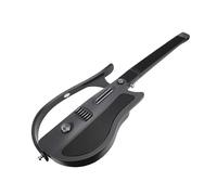 SUNGOOYUE Smart Guitar, Stringless Travel Backing Guitarra with Smart Tuner and APP Connectivity for Beginners Chord Light Guide Portable Black