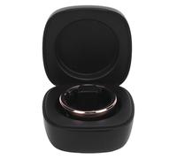 SUNGOOYUE Smart Ring, Stainless Steel Fitness Tracker with Colorful Touch Screen for Heart Rate Sleep Tracking, Health Monitor for Android IOS Phones (Size 9(ID 18.9mm / 0.74in C 59.5mm / 2.34in)