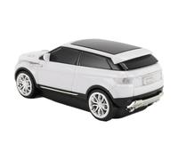 SUNGOOYUE SportAuto Forma Mouse From Wireless Mouse 2.4 GHz 1600 DPI Cool 3D Auto for Game Offices for the School Laptop (White)