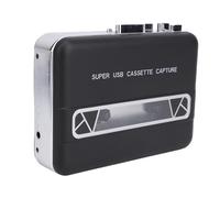 SUNGOOYUE Standard Cassette Player Portable USB Powered with 3.5mm Sound Interface for System, Complete Kit for Enjoying Music on the Go