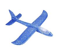 SUNGOOYUE Start of the Manual Aircraft with a Steel Pear, Mini Toy Plan for and Young People, Adapted to the Night Sky (Blue)