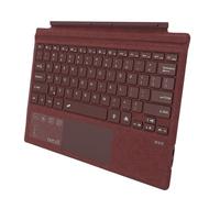 SUNGOOYUE Tablet Table RGB Retroillumin BT Magnetic with Touchpad for Pro 7+ 2021 7 2019 6 2018 Suitable for Control of the Control Trackpad (Red)