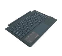 SUNGOOYUE Tablet Table RGB Retroillumin BT Magnetic with Touchpad for Pro 7+ 2021 7 2019 6 2018 Suitable for Control of the Control Trackpad (Blue)