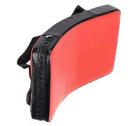 SUNGOOYUE Taekwondo Curved Foot Target with Impact-resistant Design for | Shock-absorbing Curved Surface, Upgraded Space Leather & EVA Foam, Durable Nylon Hand-sewn Edge, 18.1x11.8x3.1 Inch
