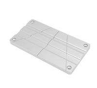 SUNGOOYUE Tape Splice Block Aluminum Alloy Tape Splicing Set for 1 2 1 4 10 Inch CNC Machined with Guide Cutter for Reel Recorder Repair Editing and Opening Spool Cassettes (Gold)