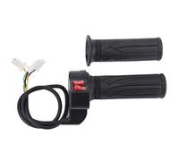 SUNGOOYUE Throttle Grip,1Pair 3 Speed Control Throttle Hand Grips for Electric Bikes with Forward and Reverse Gear