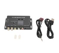 SUNGOOYUE TV Link Modulator, PAL VHF UHF NTSC UHF Output Adjustable Video RF Level, with AV to RF Converter, for Set Top Box DVD Player CATV System