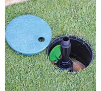 SUNGOOYUE Underground Valve Box Cover Durable ABS Construction | Plastic valve box cover for well water meters Durable ABS construction 6 inch Garden sprinkler Garden owners
