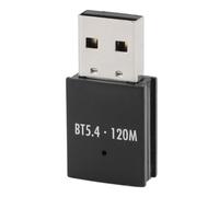 SUNGOOYUE USB Bluetooth Adapter, Wireless Bluetooth 5.4 Receiver and Transmitter with Built in Antenna for 120m Transmission, Compatible with