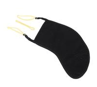 SUNGOOYUE Violin Chin Rest Pad, Thickened Cotton Comfortable Sweat Absorbing Chin Rest Cover with Ergonomic Non Slip Design and Secure Elastic Band, for 4/4 3/ Violin Adults Kid