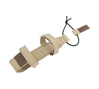 SUNGOOYUE Water Bottle Strap Holder, Nylon Adjustable Carrier Bottles Outdoor Hydration Accessory for Hiking Cycling Camping 3.5 to 3.9in Diameter (Khaki)