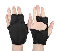 SUNGOOYUE Weighted Gloves Advanced Composite Fabric Strength Training Gloves 1lb 2lb 3lb Per Hand Adjustable Straps Iron Sand Fill for Men Women Fitness Boxing Physical Therapy
