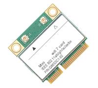 SUNGOOYUE WIFI7 Dual Band 5G Network Card, AX8 Mini PCIe 5.4 Bluetooth Built-in Gigabit Wireless Card with High Speed Performance, for Laptop