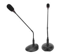 SUNGOOYUE Wired Conference Microphone, Flexible Gooseneck Condenser Mic with XLR and 6.5mm Connector for Meeting Room Online Class Podcast Recording