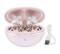 SUNGOOYUE Wireless Earbuds, Clear Sound 8H Playback 10m Range Bluetooth Headphones with Detachable Earrings Open Ear for Small Ears Glasses Long Hair (Pink Gold)