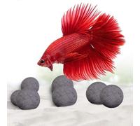 SunGrow Betta Balls, Water Conditioner with Over 30 Beneficial Elements for Tropical Fish, Freshwater Tank pH Balance Decor, 0.8 cm Betta Fish Tank Accessories, 10 Pcs per Pack