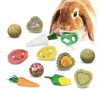 SunGrow Bunny Pocket Bonbons, Adorable Variety of Bonbons, Enticing and Satisfying Textures and Taste, Keeps Teeth Trim and Saves Your Shoes, 12 pcs