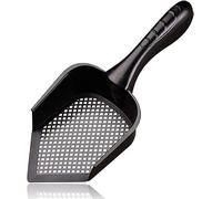 SunGrow Reptile Litter Scoop - Pointed Edge, Right-Angle Designed Shovel - Deep, Anti-Scatter Sides