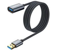 SUNGUY USB 3.0 Extension Cable USB 3.0 Male to Female Extender Lead 5Gbps Compatible with External Hard Drive, Printer, Scanner, Oculus Rift, Card Reader, Fan Cooler -1.5m