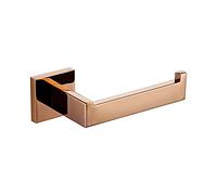 SUNGVA Rose Gold Bathroom Accessories Set Wall Mount Shelf Toilet Bath Hardware Paper Holder Towel Bar Rack Rail Rod Robe Hook Hanger,Holder,1