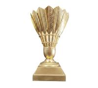 SUNIBAO Resin Badminton Trophy, Award Cup for Players and Tournament Winners