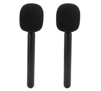 Sunicon 2Pcs Mic Holder Stand Microphone Handle Mount Adapter for Hollyland Lark M1 C1 150 Synco G1 Movo