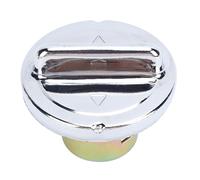 Sunicon Gas Tank Cap, Metal Alloy Fuel Gas Tank Cap Cover Aftermarket Replacement Parts for GY6 49c c to 250c c ATV Moped Scooter