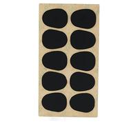 Sunicon Sax Mouthpiece Pad, Silicone Great Feeling Protective Soft Mouthpiece Cushion Wind Instrument Accessories (Saxophone Black 0.5)