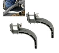 Sunicon Stirrup, fast climbing accessory with rope, effort-saving ergonomics, climbing stirrup, suitable for climbing trees (Grey)