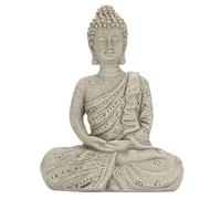 Sunicon Synthetic Resin Buddha, Buddha Statue Indoor for Zen Decor Collectibles and Figurines small buda budda home decorations gifts (BS113F)