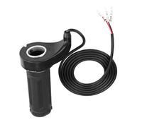 Sunicon Universal Ebike Throttle,Grip Electric Scooter Twist Grip Handle Grips with 3 Wires Electric Scooters Bicycles Pocket Bikes Mini Choppers Go Karts